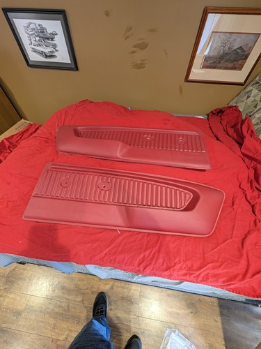 Mustang door panels pony pair - mustang,
